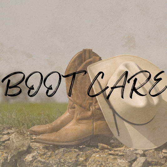 Cowboy boot care