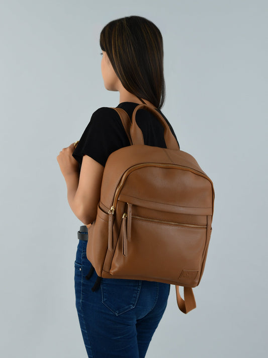 Mini Journey Leather Backpack