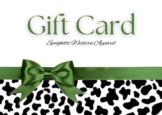 Spaghetti Western Apparel Giftcard