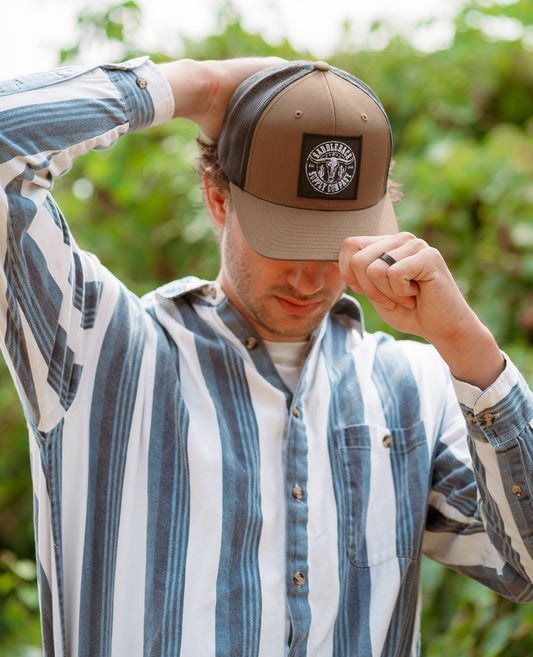 Desert Skull Patch Snapback