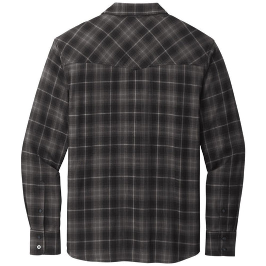 Deep Black Premium Flannel