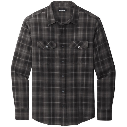 Deep Black Premium Flannel