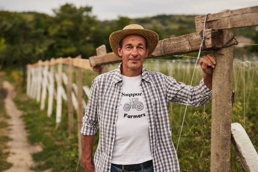 Support Your Local Farmer Short Sleeve T-shirt