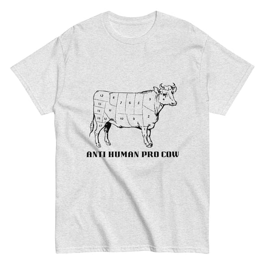 Anti Human Pro Cow Men's Tee