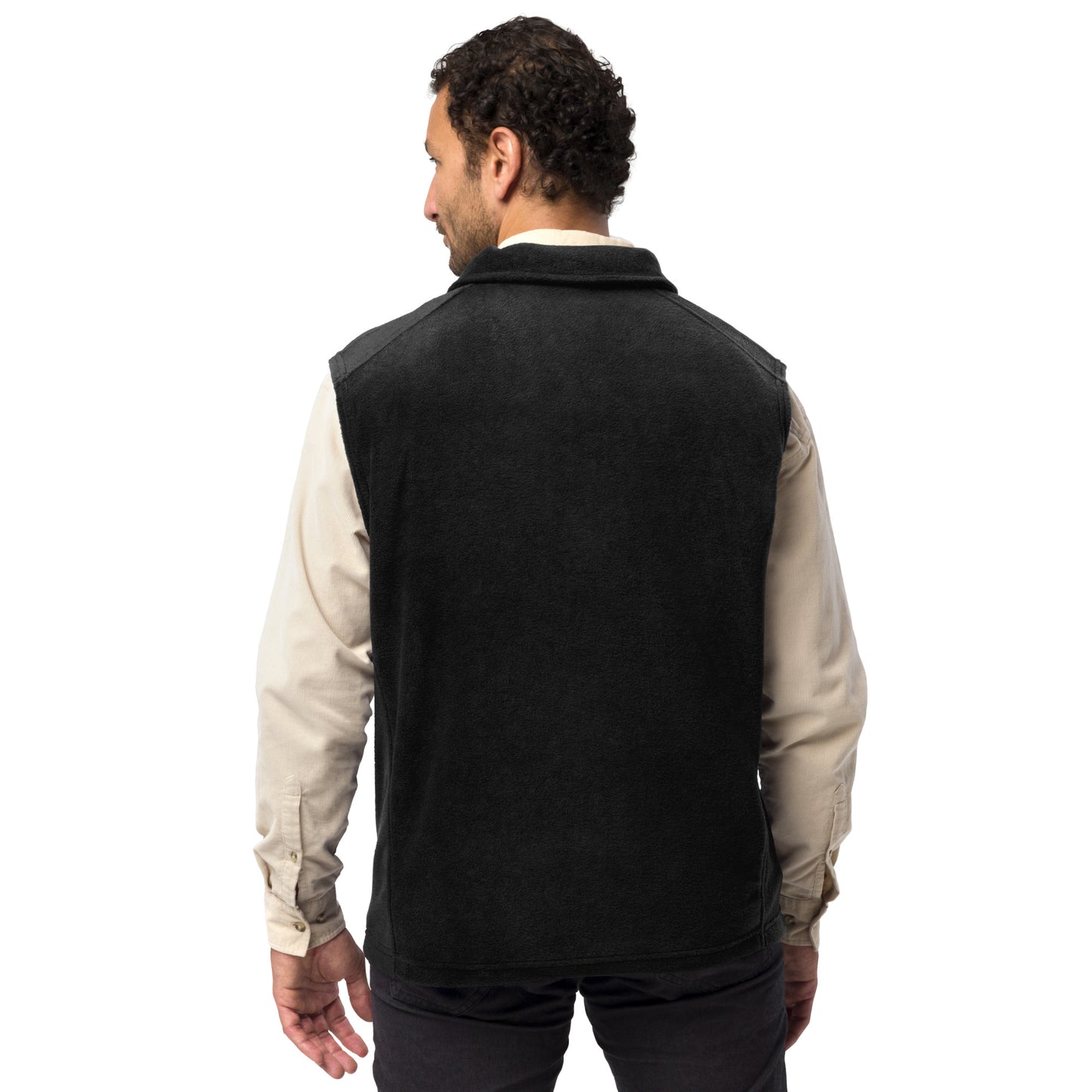 Men’s Spaghetti Western Embroidered Columbia Fleece Vest