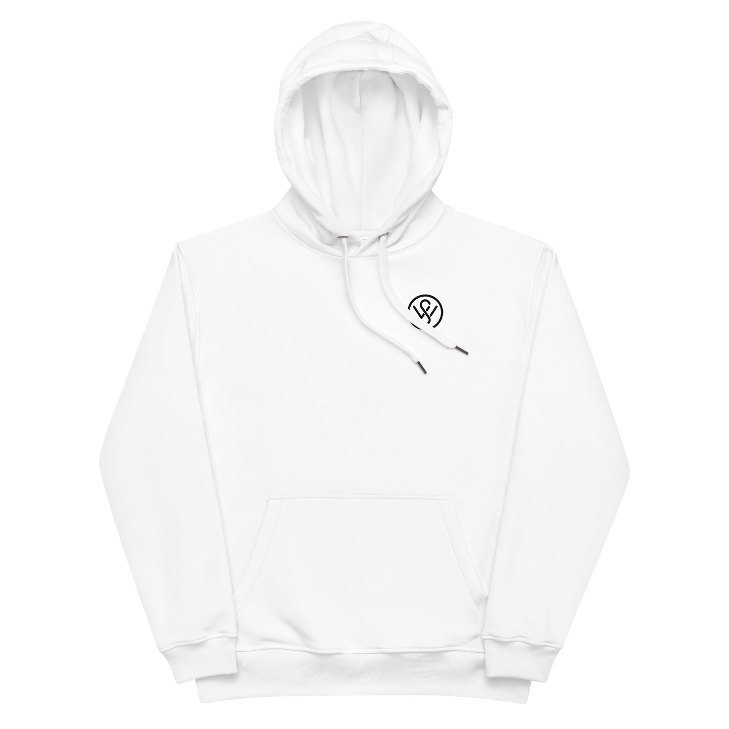 Cattle, Coors, & Cowgirls Premium White Eco Hoodie