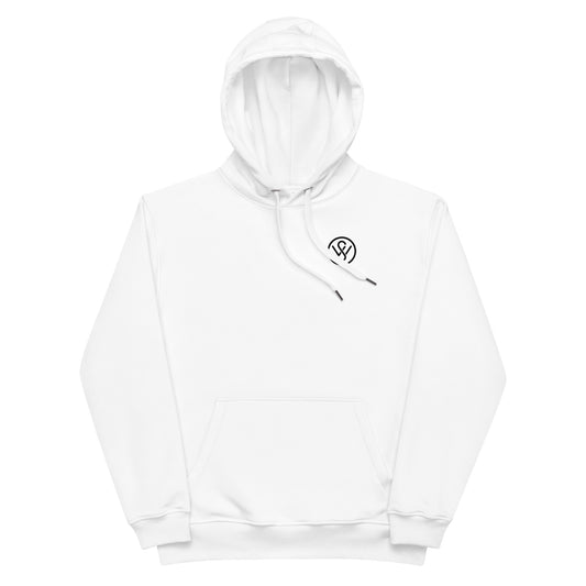 Cattle, Coors, & Cowgirls Premium White Eco Hoodie