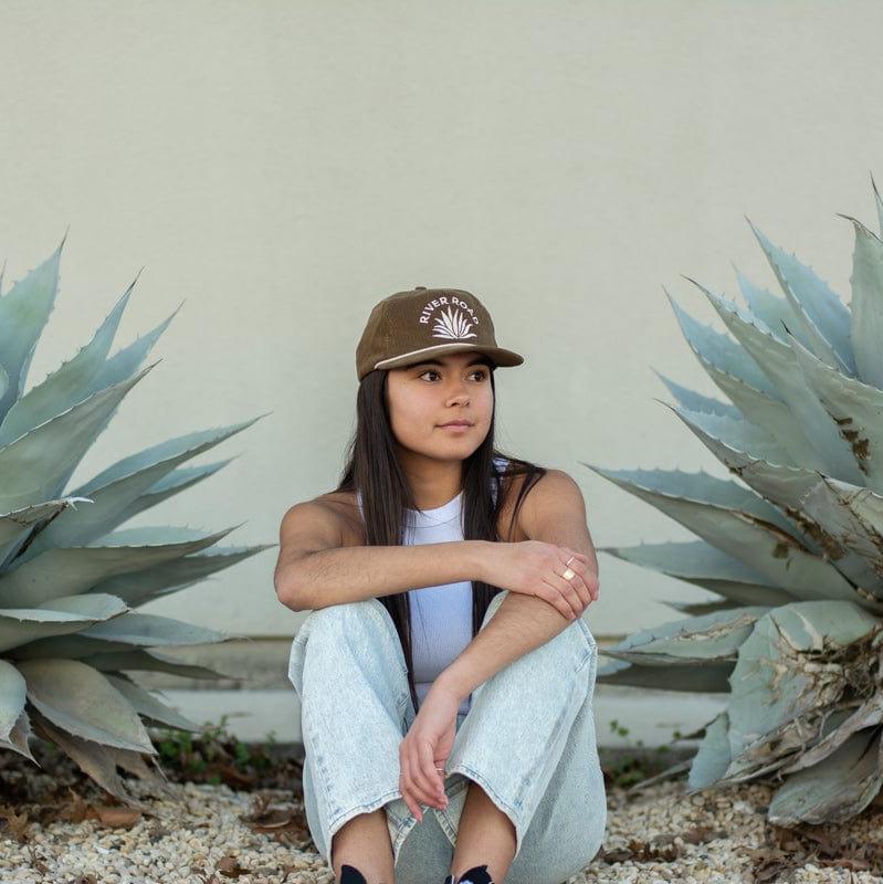 River Road Agave Corduroy Snapback Hat