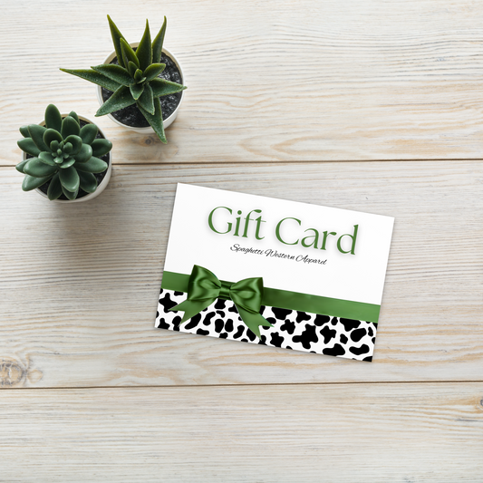 Spaghetti Western Apparel Giftcard