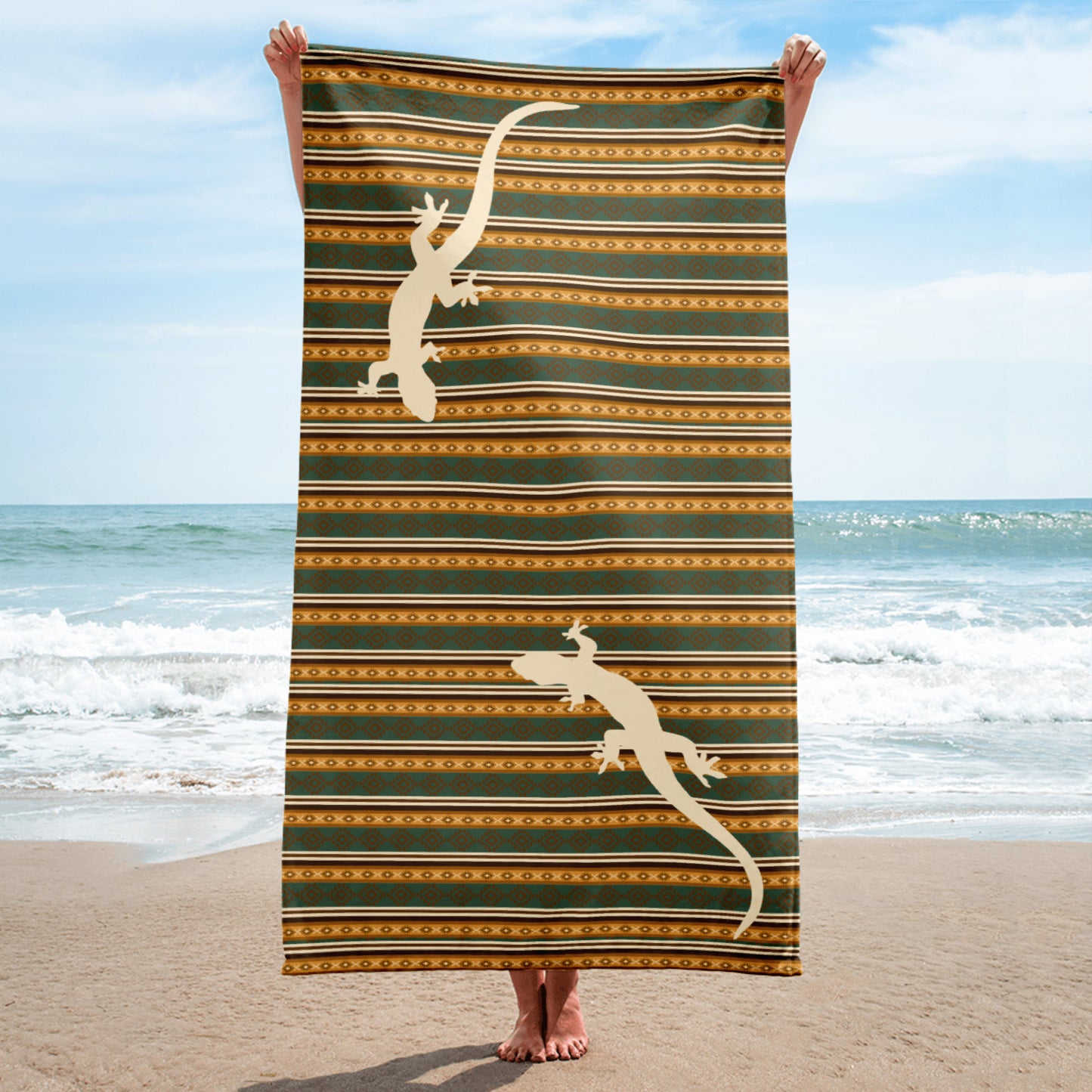 Desert Coconut Beach Towel