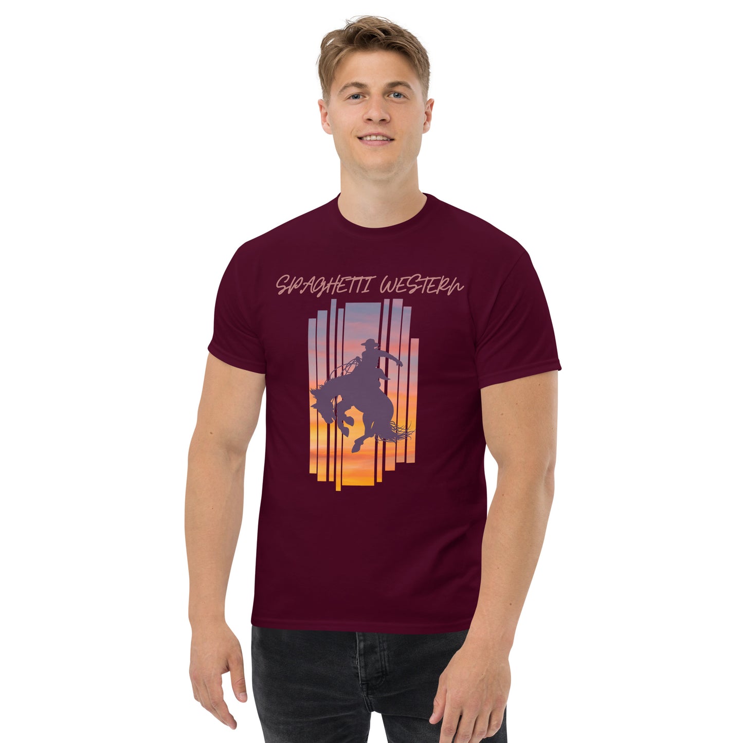 Men's Bucking Sunset Tee