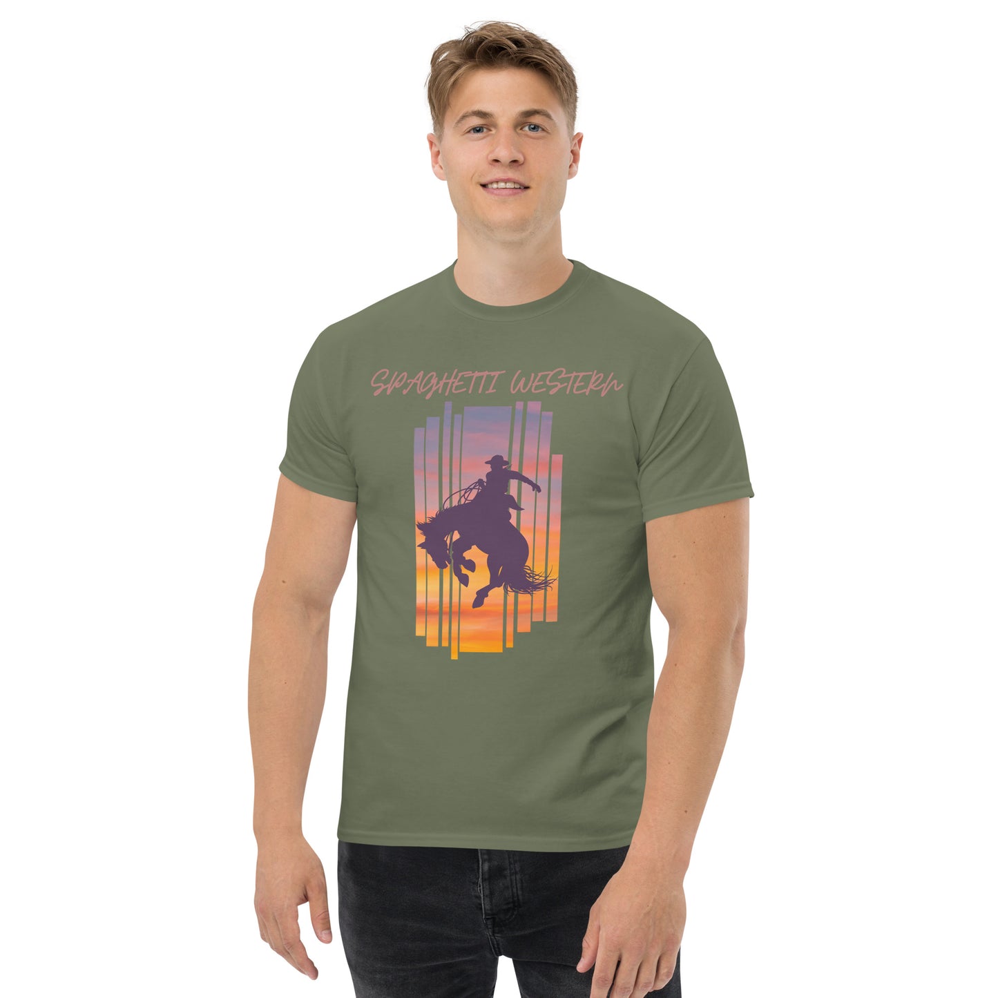 Men's Bucking Sunset Tee