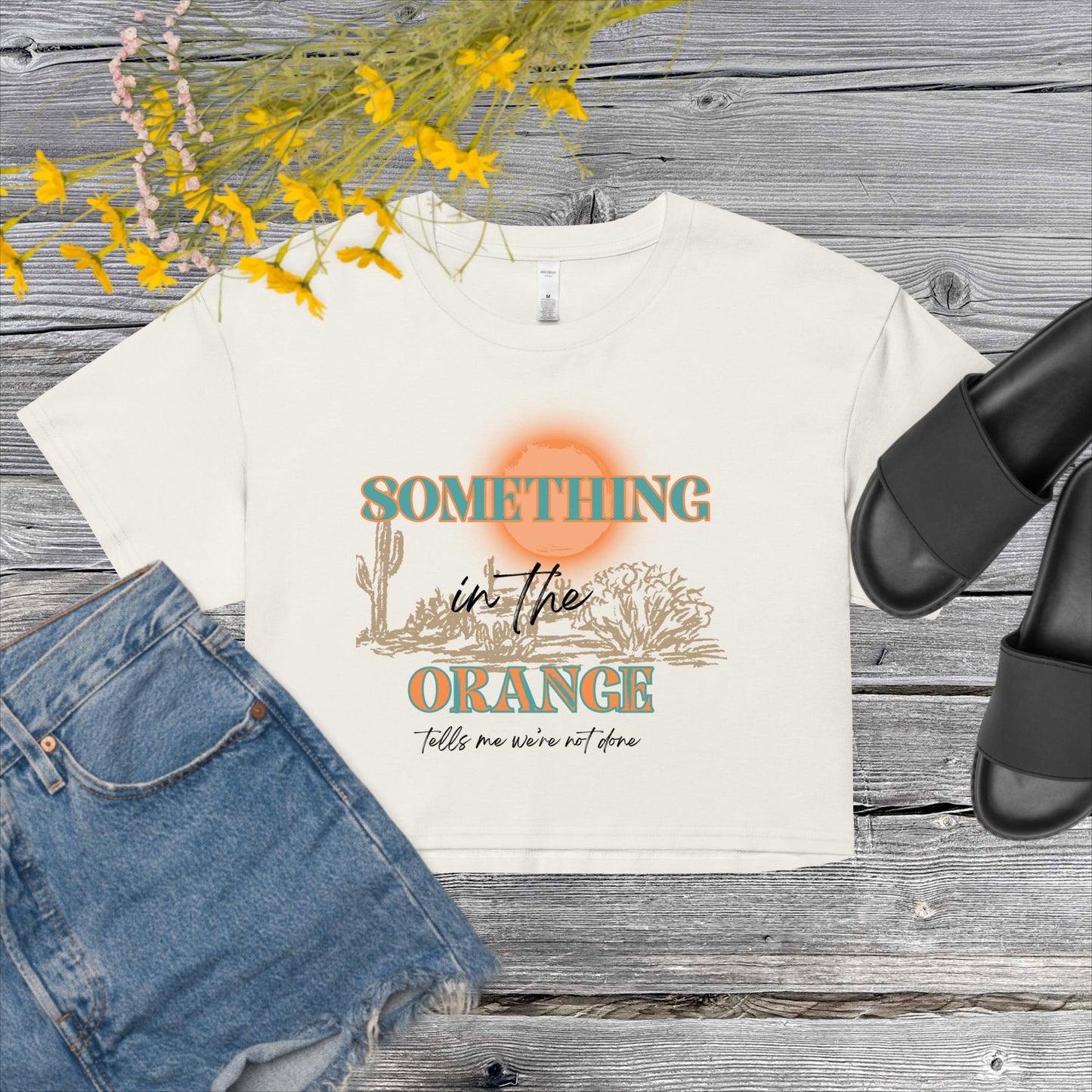 Women’s Something In The Orange Crop Top