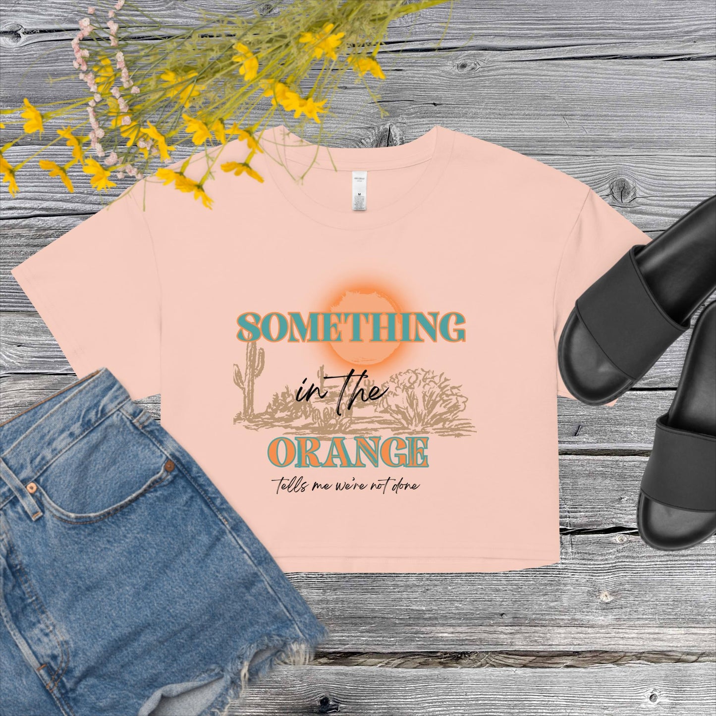 Women’s Something In The Orange Crop Top