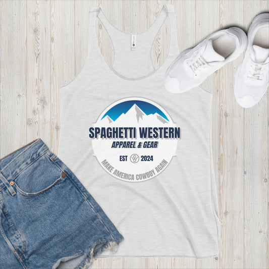 Women's Racerback Beer Logo Tank