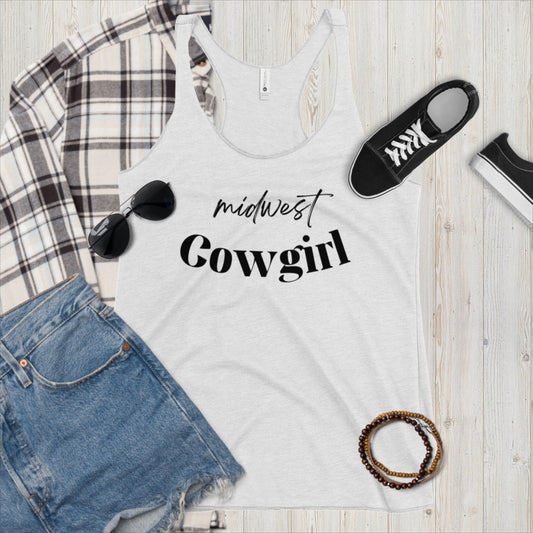 Midwest Cowgirl Women's Racerback Tank