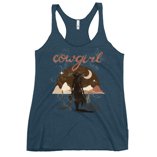 Western Cowgirl Women's Racerback Tank