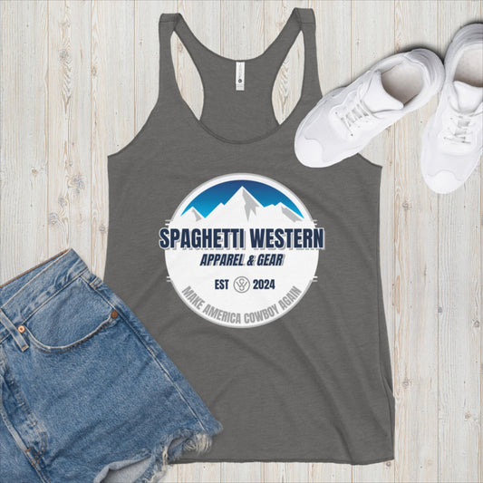 Women's Racerback Beer Logo Tank